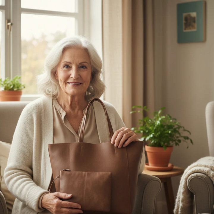 Elsa Retro-Schultertasche
