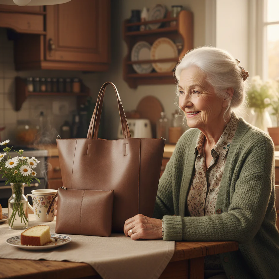 Elsa Retro-Schultertasche