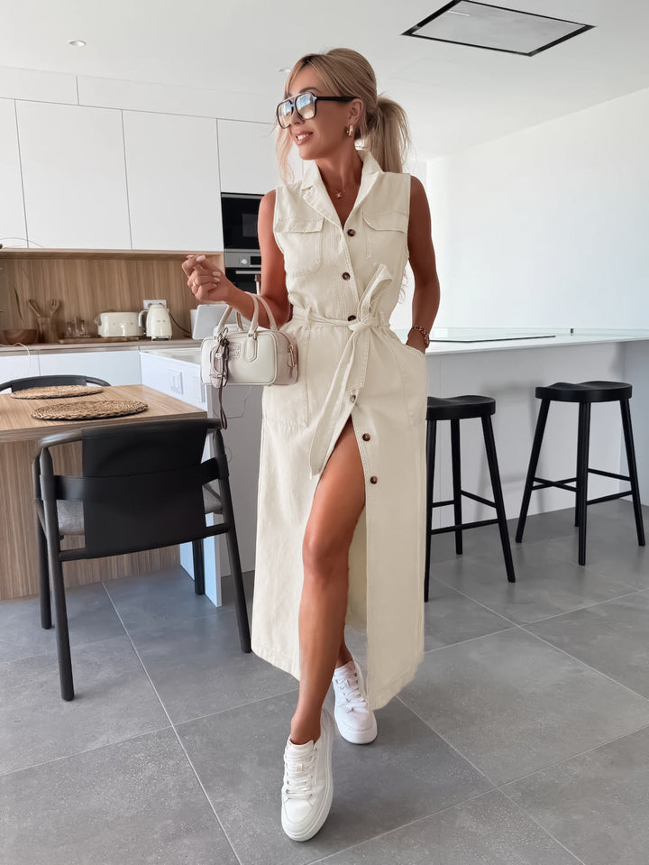 Hanna | Heiliges langes Jeanskleid 