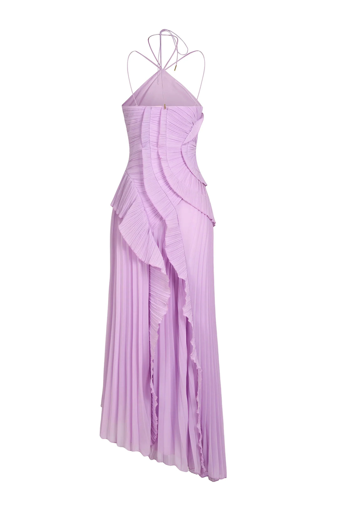 Eliza | Elegantes Rüschensh Maxi-Kleid für Damen
