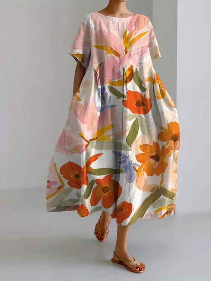 Valentina - Elegantes Blumenkleid