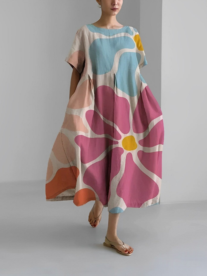 Valentina - Elegantes Blumenkleid