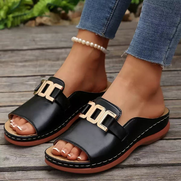 Malani™ | Elegante Keilabsatzsandalen für Frauen