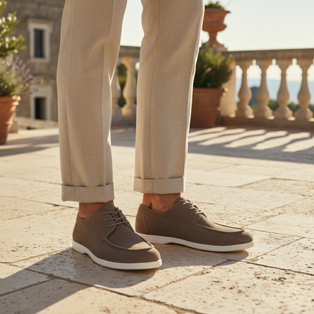 Premium Wildleder Schnürschuhe