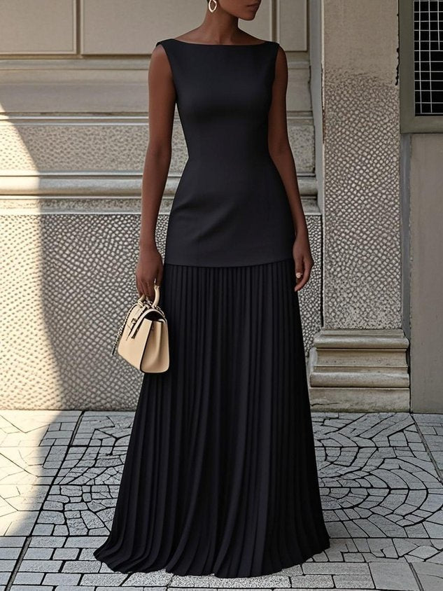 Malwina | Elegantes Maxi Kleid