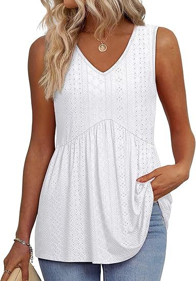 Elenor | Müheloses, fließendes ärmelloses Tanktop
