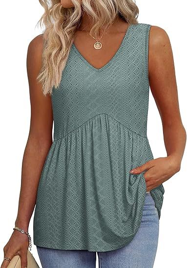 Elenor | Müheloses, fließendes ärmelloses Tanktop