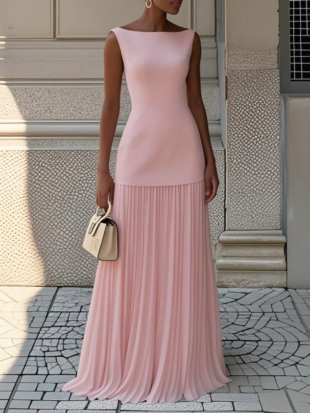 Malwina | Elegantes Maxi Kleid