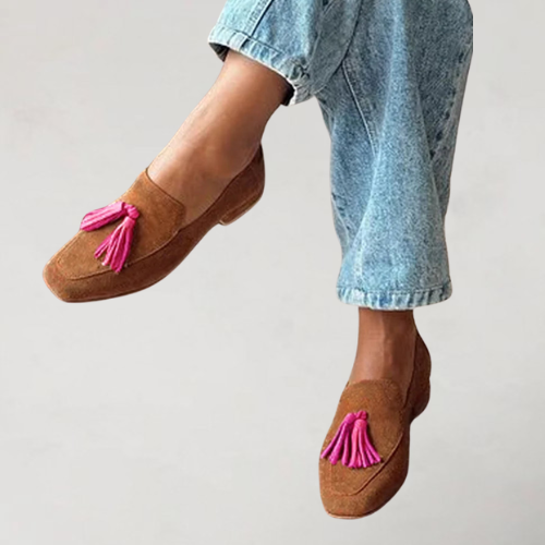 Monique | Braune Loafers