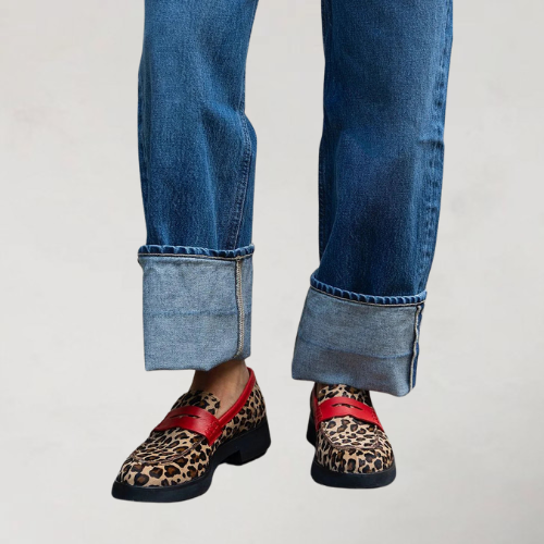 Evelien | Farbblock-Loafer