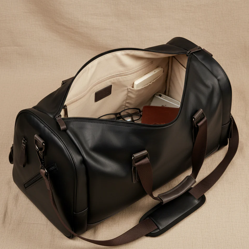 Oskar Leder-Reisetasche