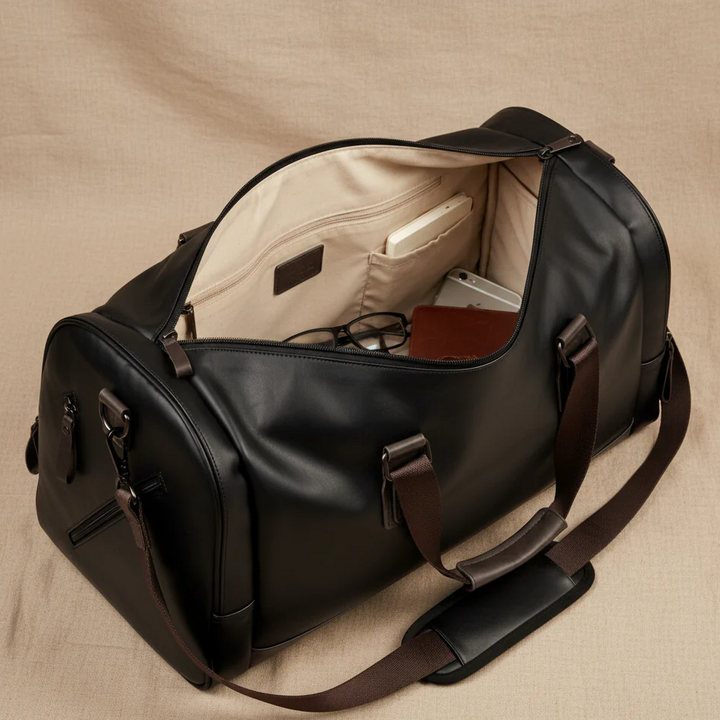 Oskar Leder-Reisetasche