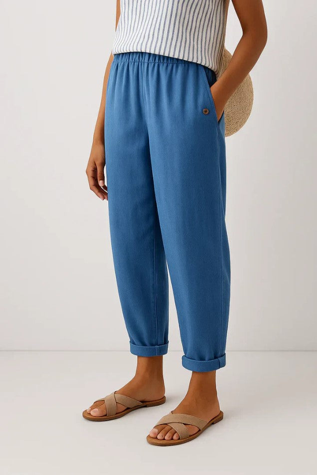 Romina™ Zeitlose Leinen-Baumwoll-Hosen