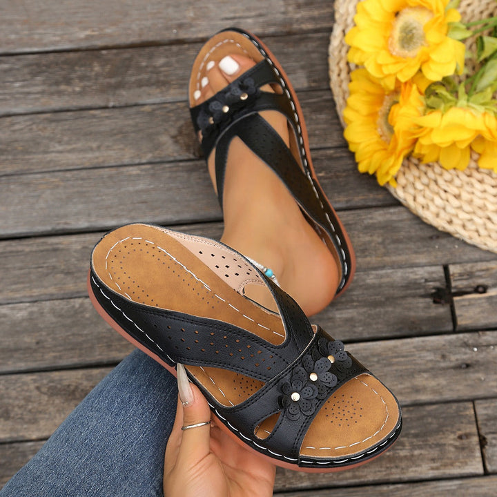Soleil | Bequeme Keilsandalen für Damen