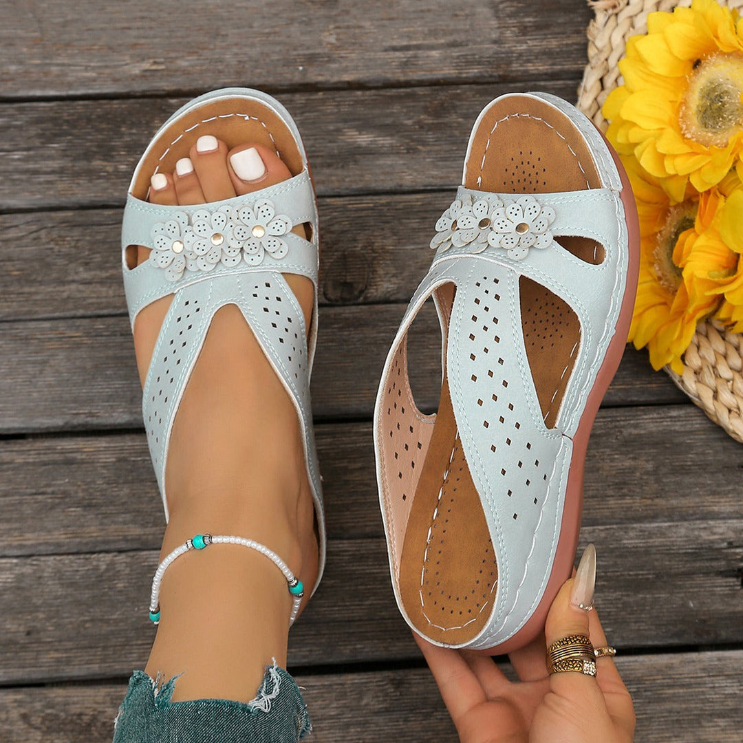 Soleil | Bequeme Keilsandalen für Damen