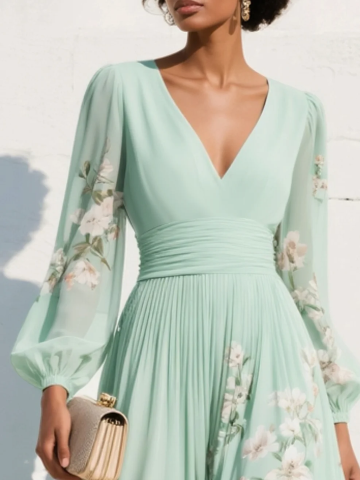 Odelia™ Floral Midi Kleid