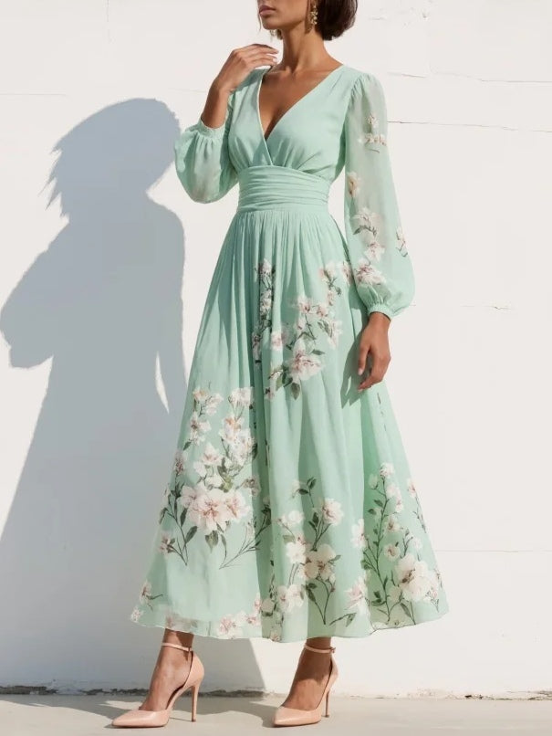 Odelia™ Floral Midi Kleid