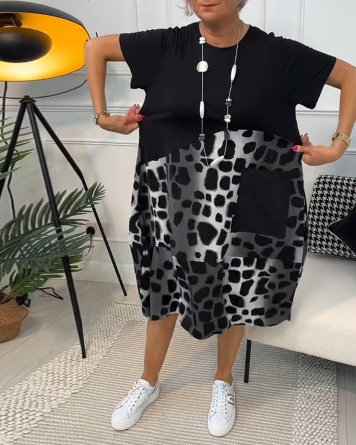 Lina | Luftiges Sommerkleid mit Beefhalsausschnitt