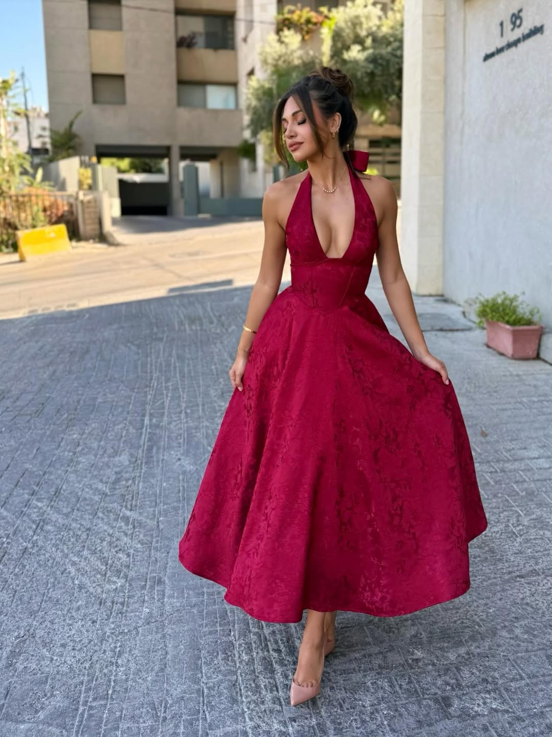 Esmeralda | Elegantes Midikleid 