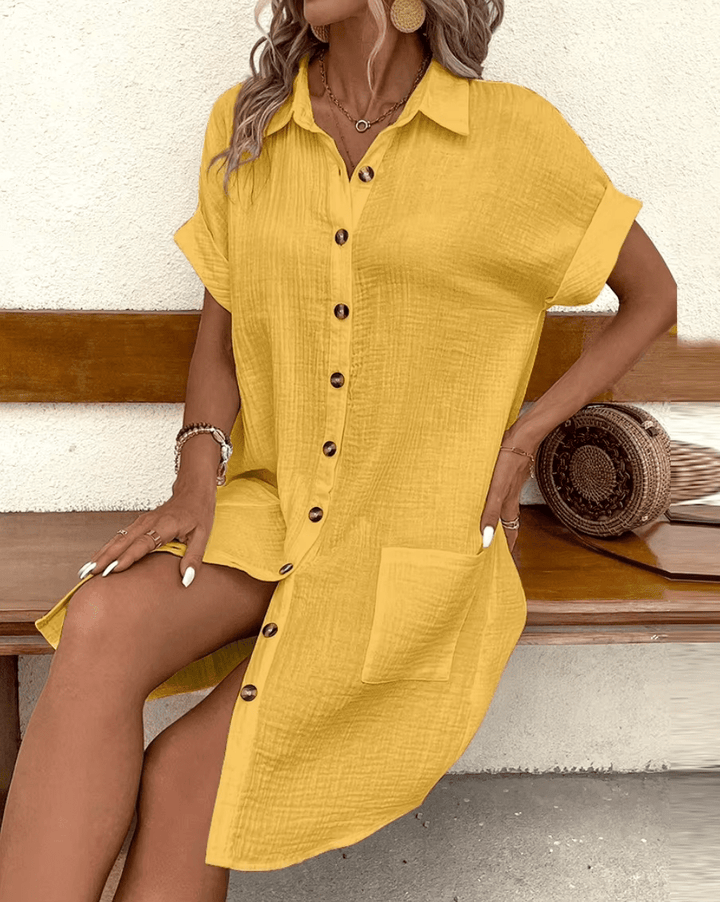 Linnéa™ | Lässiges und luftiges Midikleid für warme Sommertage