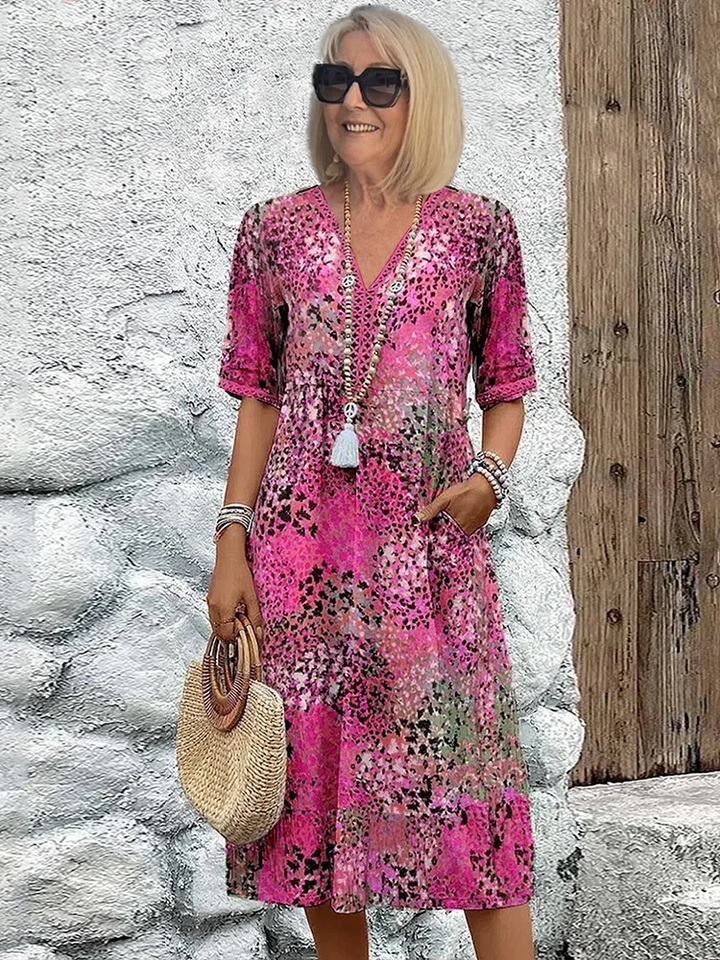 Jessica™ Müheloses Midi-Kleid