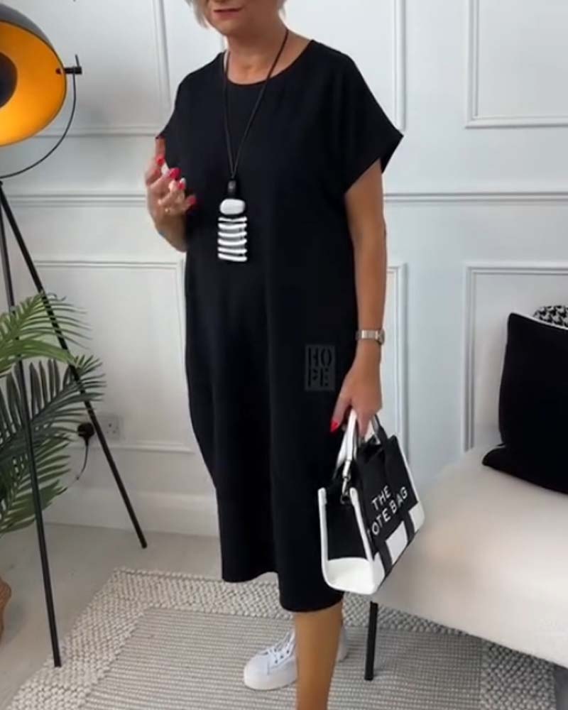 Zuzanna | Luftiges Sommerkleid mit Beefhalsausschnitt