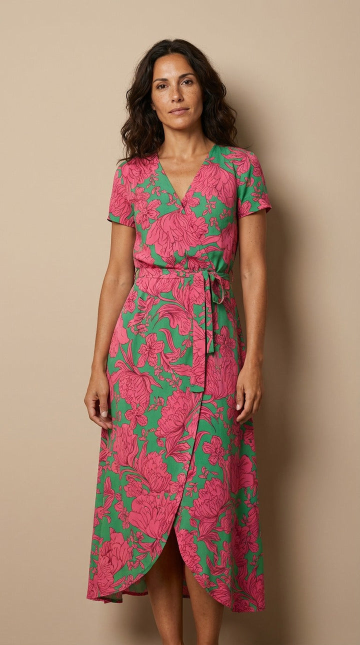 Charlotte™ | Elegantes Wickelkleid