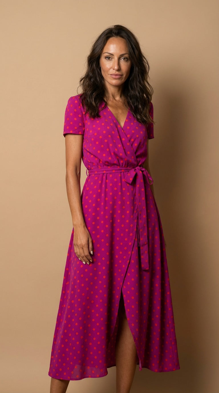 Charlotte™ | Elegantes Wickelkleid