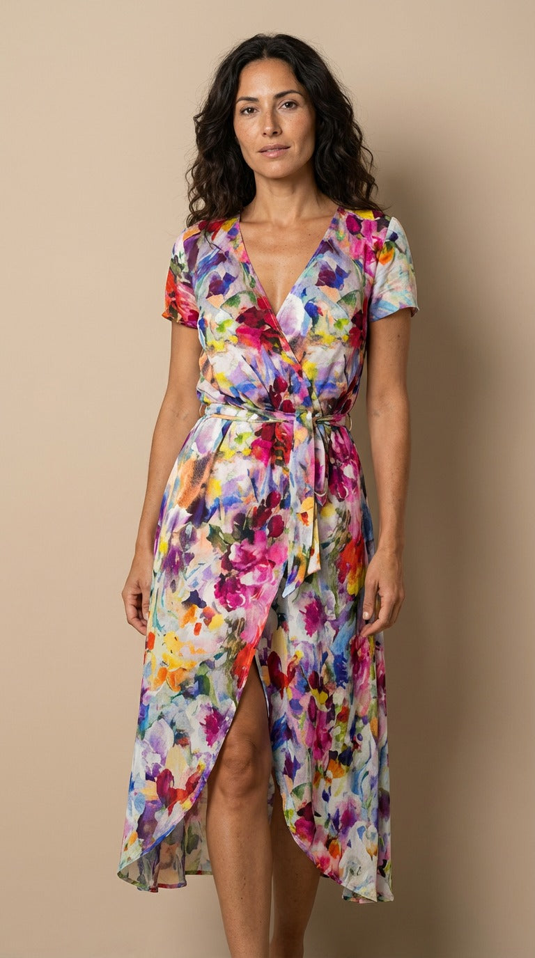 Charlotte™ | Elegantes Wickelkleid