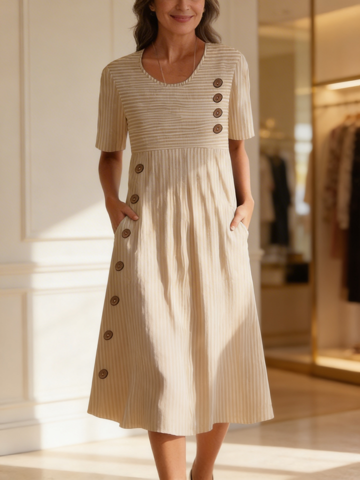 Sofia™ | Gestreiftes Sommerkleid