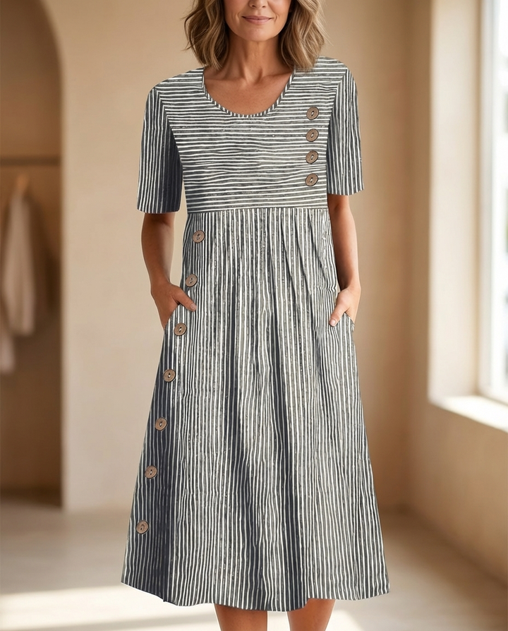 Sofia™ | Gestreiftes Sommerkleid