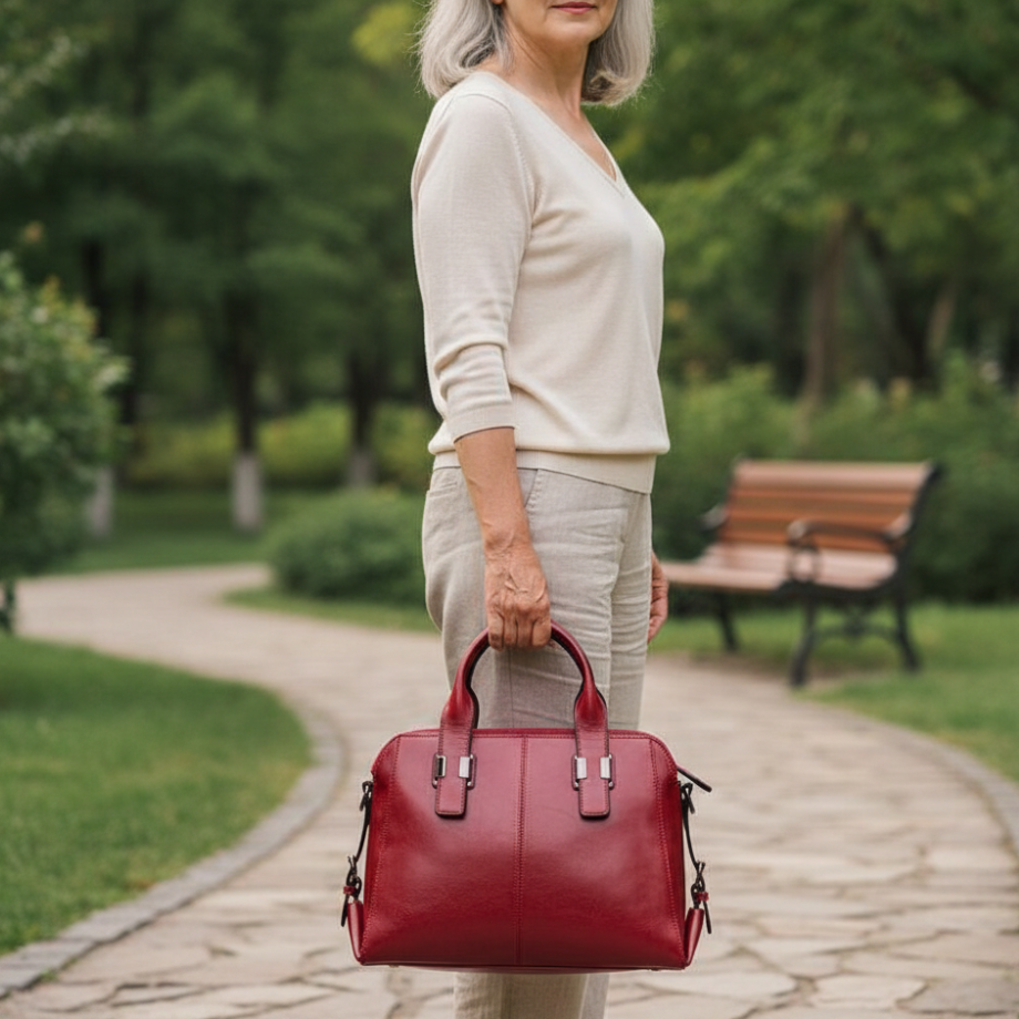 Rotem Luxusbeuteltasche