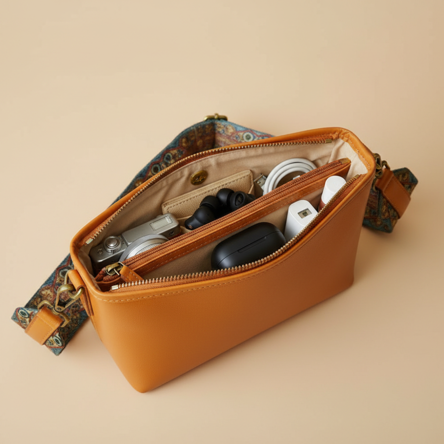 Tamar's Vintage-Ledertasche