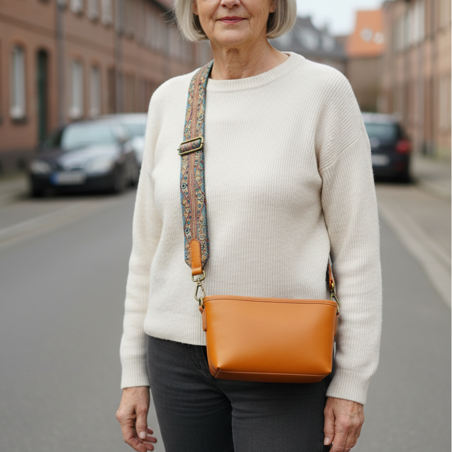 Tamar's Vintage-Ledertasche