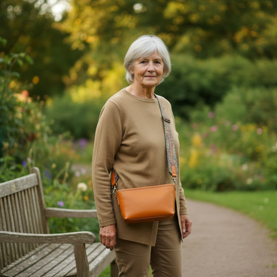 Tamar's Vintage-Ledertasche