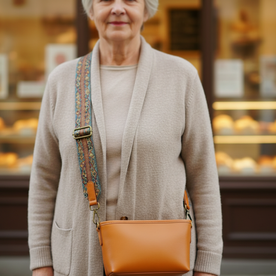 Tamar's Vintage-Ledertasche