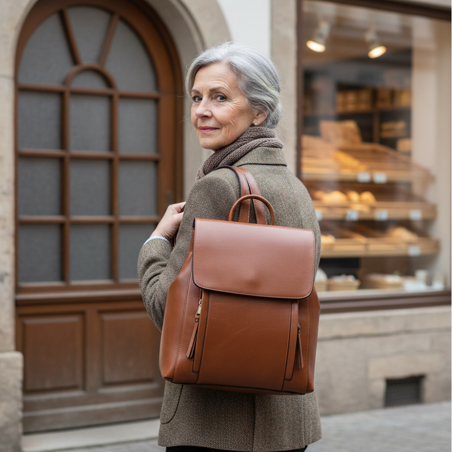 Theo Leder-Rucksack