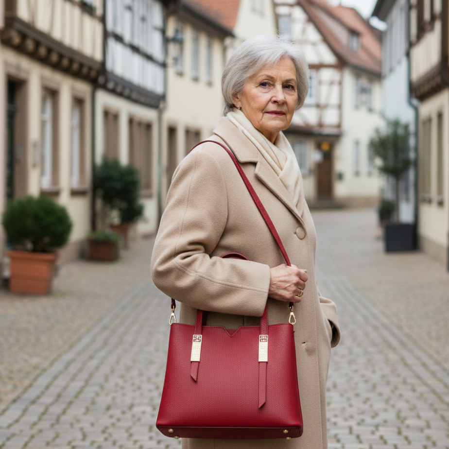 Emma Retro Schultertasche