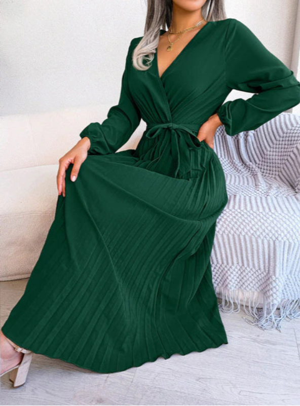 Naomi | Plissee Kleid Festlich