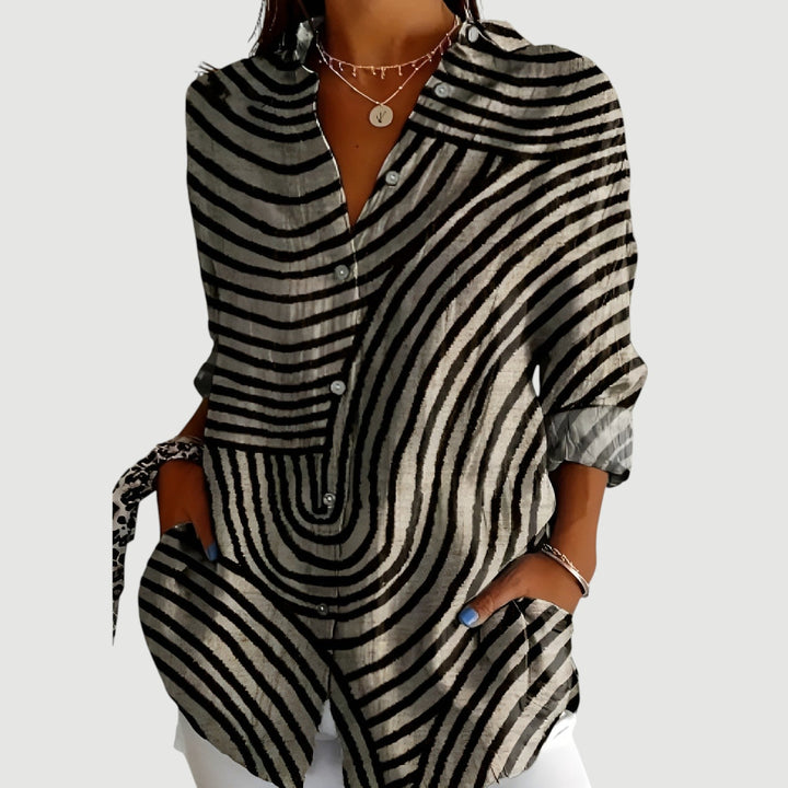 Maja™ | Bluse mit buntem Design