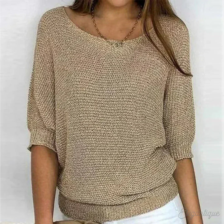 Eunice™ | Entspanntes Stricktop